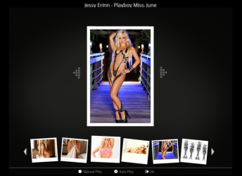 Model: Jessy Erinn Klett - Playboy Miss. June - Black Grain Flash Presentation